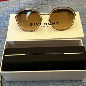 Givenchy Women's Sunglasses with Gold Frame